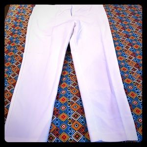 Liz Claiborne Emma ankle white pants